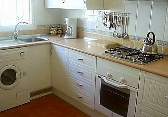 Modern kitchen with all appliances