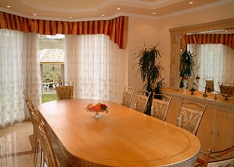 Stylish dining room