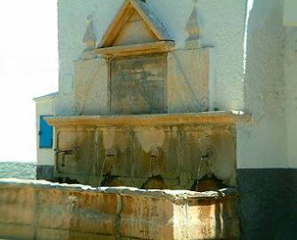 Fresh water spring in Gualchos
