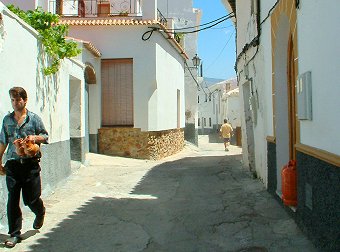 Gualchos village street